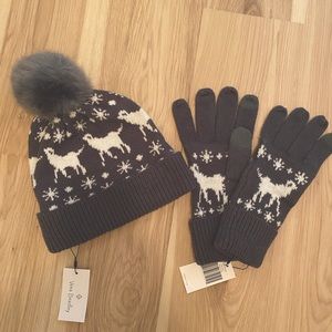 VERA BRADLEY HAT AND GLOVES - NWT